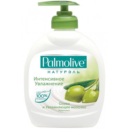 Мыло жидкое PALMOLIVE Натурэль "Интенсивное увлажнение" Олива и увлаж.молочко 300мл