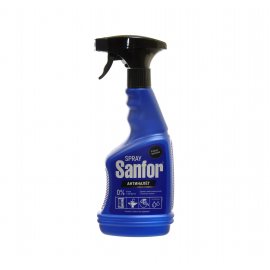 Чистящее средство SANFOR Анти-Налет для ванной антимикробный эффект, спрей 500мл