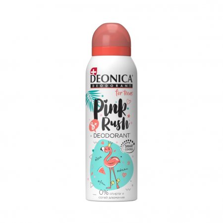 Дезодорант DEONICA For Teens женский Спрей Pink Rush 125мл