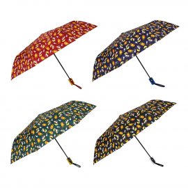 Зонт женский полуавтомат 55см 8спиц, 4цв. сплав, пласт, полиэст.арт.2