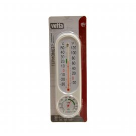 Термометр VETTA для измерения влажности воздуха вертикальн,23х7см, пластик