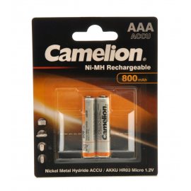 Аккумулятор CAMELION NH-AAА800BP2, NI -MH 2шт