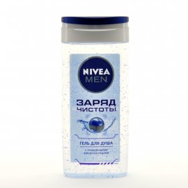 Гель для душа NIVEA Men Pure Impact/Заряд чистоты 250мл