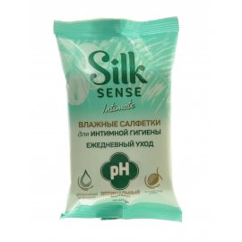 Салфетки влажные для интимной гигиены OLA! Silk Sense 15шт Увлажняющие кокосовая вода