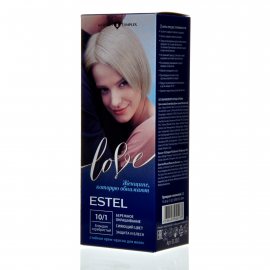 Крем-краска для волос ESTEL LOVE 10/1 Блондин серебристый