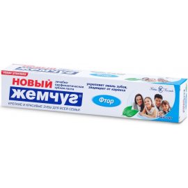 Зубная паста НОВЫЙ ЖЕМЧУГ Фтор 75мл