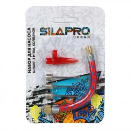 Набор SILAPRO д/насоса (шланг,3иглы,колпачок), металл
