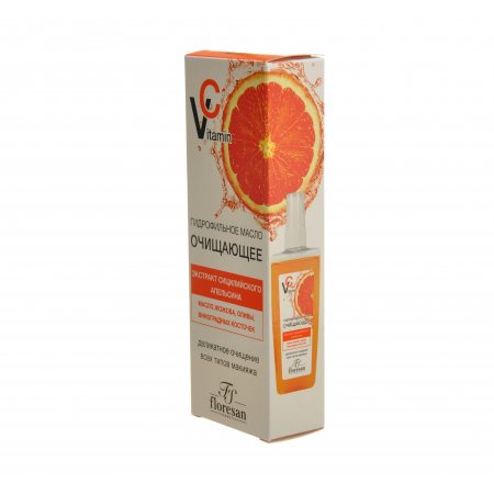 Масло Гидрофильное ФЛОРЕСАН Vitamin C Очищающее для всех типов макияжа 100мл