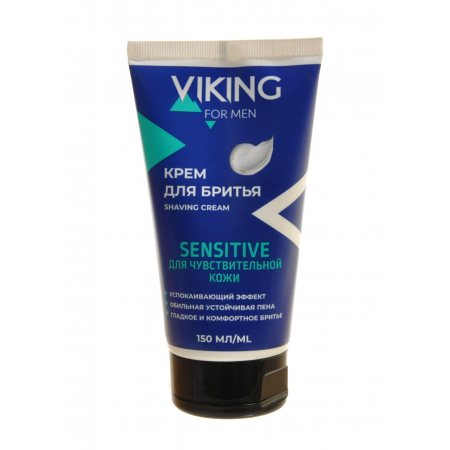 Крем для бритья VIKING для чувствительной Sensitive 150мл