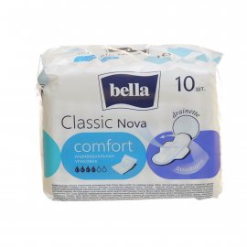 Прокладки BELLA CLASSIC NOVA дышащие 10шт Comfort drain