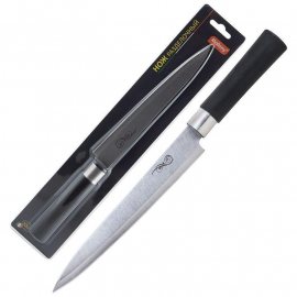 Нож MALLONY разделочный 20см MAL-02Р, с пласт рукояткой