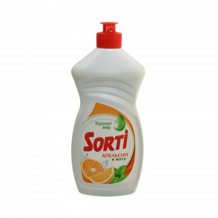 Средство для мытья посуды SORTI Апельсин и Мята 450г