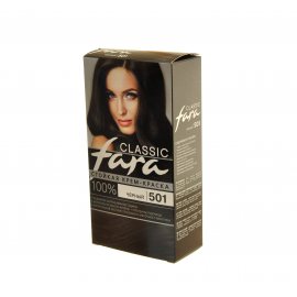 Крем-краска для волос FARA Classic стойкая 501 Черный