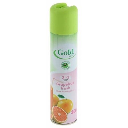 Освежитель воздуха GOLD WIND 2в1 Grapefruit Fresh 300мл