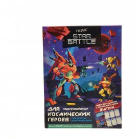 Подарочный набор Тими (Шамп.200+Гель д/душа 200+Расписание) Star battle №1184 с ароматом арбуза