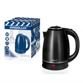Чайник ERGOLUX 1.8л электр. ELX-KS05-C02 1600Вт.черный