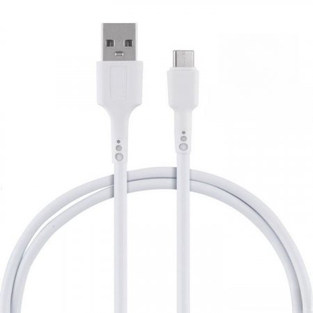 Кабель для зарядки телефонов ENERGY ET-31-2 USB/Type-C цвет белый