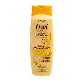 Шампунь для волос BITЭКС Fruit Therapy Питательный для всех типов Банан и Масло Мурумуру 515мл