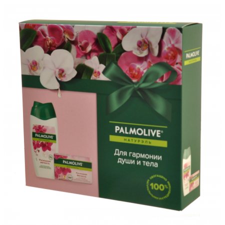 Подарочный набор PALMOLIVE Роскошная мягкость (Гель-кр/душ 250+Т/м 90г)