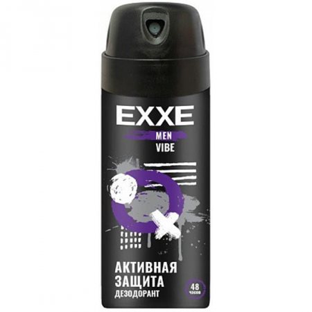 Дезодорант EXXE Men мужской Аэрозоль Vibe Активная защита 150мл