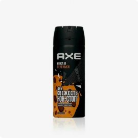 Дезодорант AXE мужской Спрей Кожа+Печеньки/Leather&Cookies (кожа+печеньки) 150мл