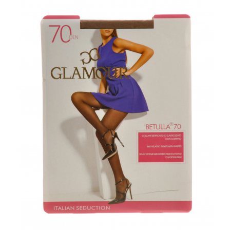 Колготки GLAMOUR Betulla 70 р.4 Daino/Загар