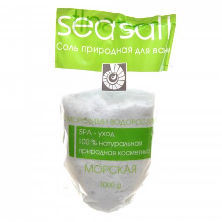 Соль для ванн МОРСКАЯ С морскими водорослями Дой-Пак 1кг