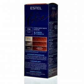 Крем-краска для волос ESTEL LOVE 7/4 Тициан