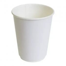 Посуда одноразовая Стакан бумажн.д/горячего 250мл (кофе) Д80 Белый