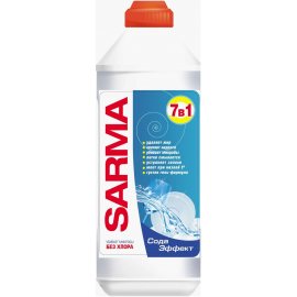 Средство для мытья посуды SARMA Гель 7в1 Сода-эффект Антибак. 500мл