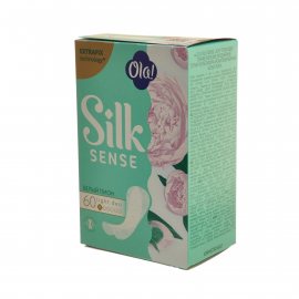 Прокладки OLA! Silk Sense ежедневные 60шт Белый пион Light deo