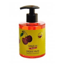 Мыло жидкое САМЫЙ СОК Очищение и увлажнение с натуральным соком вишни 300мл