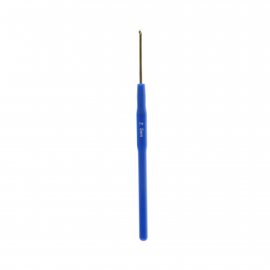 Крючок для вязания пластиковая ручка №2.5 цветной