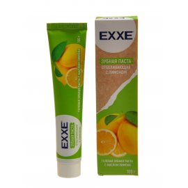 Зубная паста EXXE Гелевая Лимон отбеливающая 100г