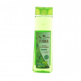 Шампунь для волос ФЛОРА Зеленая Линия Укрепляющий для всех типов Крапива 400мл