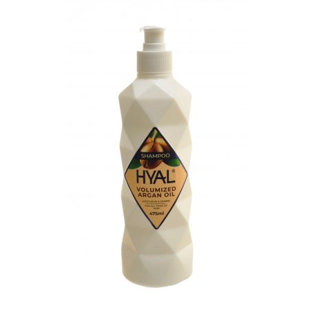 Шампунь для волос HYAL для всех типов Volumized Argan Oil 475мл