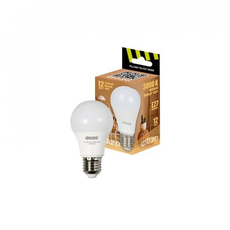 Лампа электрическая ФАZА FLL-A60 18W E27 3000K, Тепл.белый свет