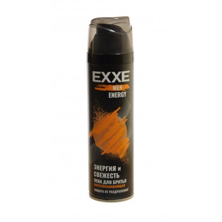 Пена для бритья EXXE Men Восстанавливающая Energy, энергия и свежесть 200мл