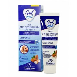 Гель-депилятор ФЛОРЕСАН Gel Depil Супер эффект д/жестк.и коротк.волос 100мл