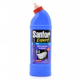 Чистящее средство SANFOR Санитарно-гигиеническое для ванной Альпийская свежесть 750г