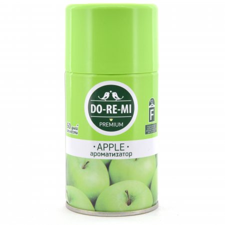 Освежитель воздуха ДО-РЕ-МИ Премиум Автоматический сменный Зеленое яблоко 250мл