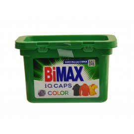 Средство для стирки в капсулах BIMAX 12шт Color IQ CAPS 12 стирок 156г