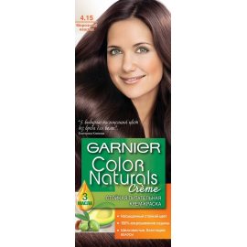 Крем-краска для волос GARNIER COLOR NATURALS стойкая 4.15 Морозный каштан