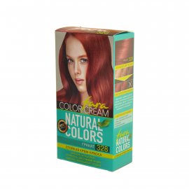 Крем-краска для волос FARA NATURAL COLORS стойкая №328 Гранат