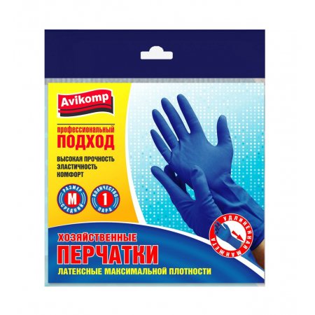 Перчатки Avikomp Glov PROFESSIONAL латексные максимальной прочности р.M