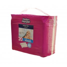 Пеленки HELEN HARPER Baby одноразовые впитывающие 60х60 20шт