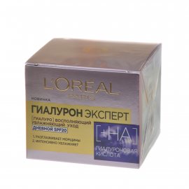 Уход для лица L'OREAL ГИАЛУРОН ЭКСПЕРТ Дневной SPF20,восполняющий,увлажняющий 50мл