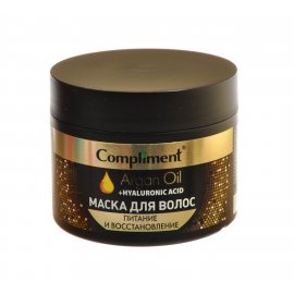 Маска для волос COMPLIMENT Argan Oil & Hyaluronic Acid Питание и восстановление 300мл