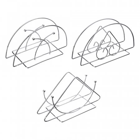 Салфетница VETTA металл. 13х7х6см 3дизайна