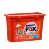 Средство для стирки в капсулах SMART FOX 10шт д/стирки белого и цветного белья,ALLinONE 150г